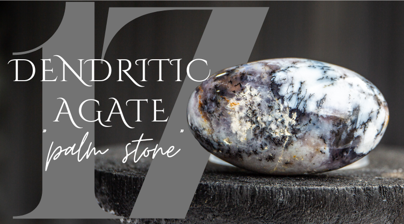 Day 17 | Dendritic Agate Palm Stone