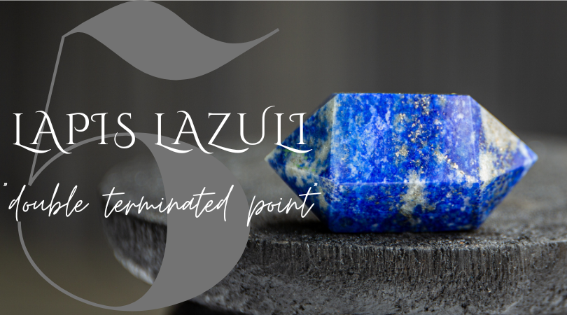 Day 5 | Lapis Lazuli Double Terminated Point