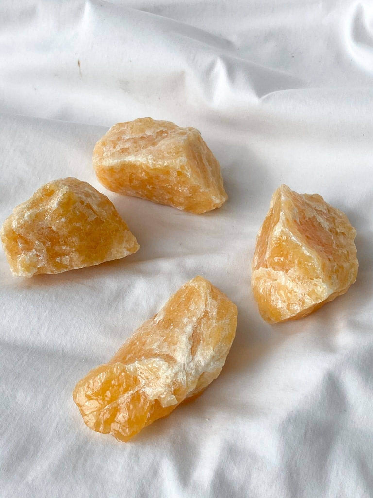 Orange Calcite Rough | XXL - Unearthed Crystals