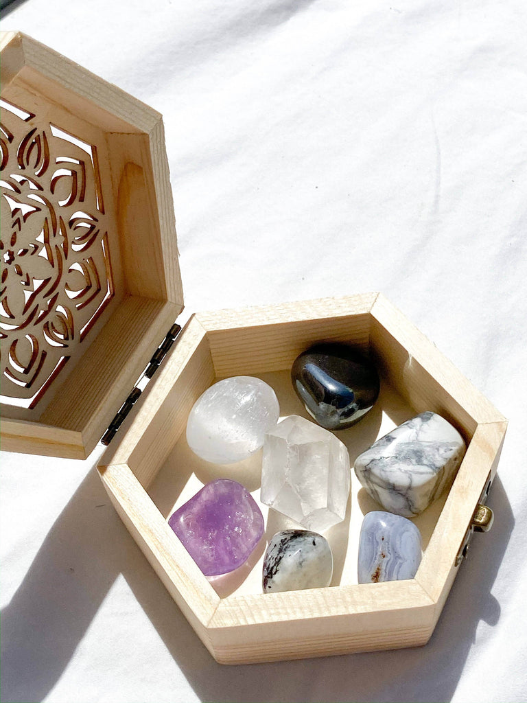 Headache & Migraine Antidote Box © - Unearthed Crystals