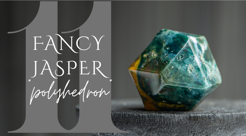 Day 11 | Fancy Jasper Polyhedron