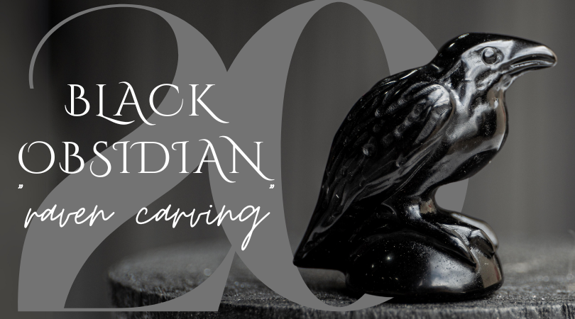 Day 20 | Black Obsidian Raven