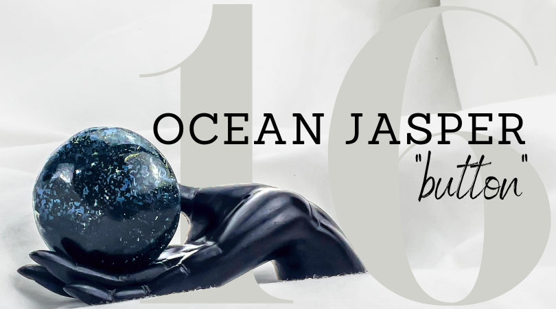 DAY 16 | Ocean Jasper Button