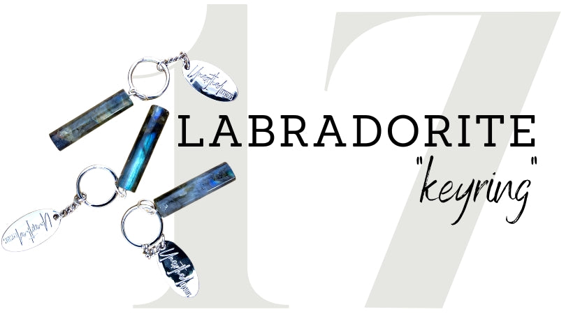DAY 17 | Labradorite Keyring