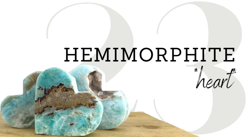 DAY 23 | Hemimorphite Heart