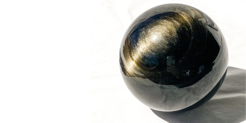 Golden Sheen Obsidian