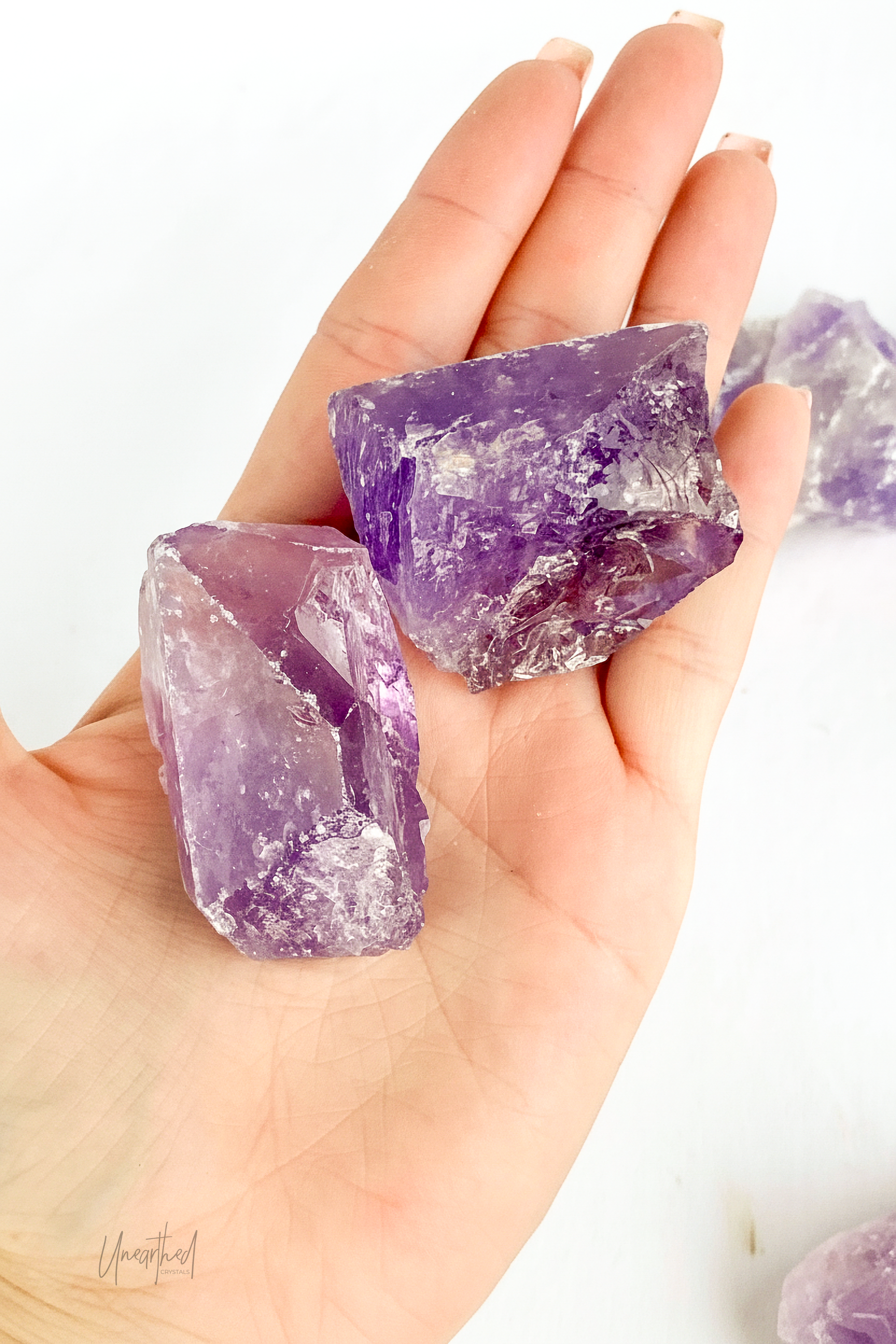 Amethyst Rought Amethyst Rough | Small | 30-70gms – Unearthed Crystals