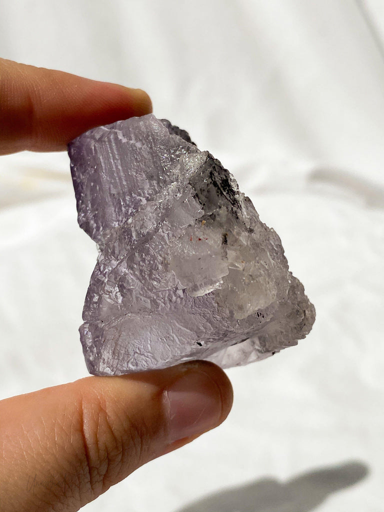 Purple Fluorite Cluster - Unearthed Crystals