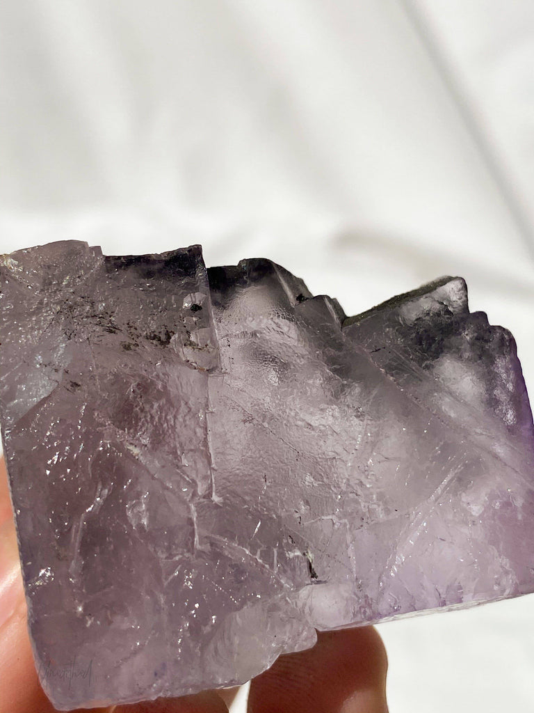 Purple Fluorite Cluster - Unearthed Crystals