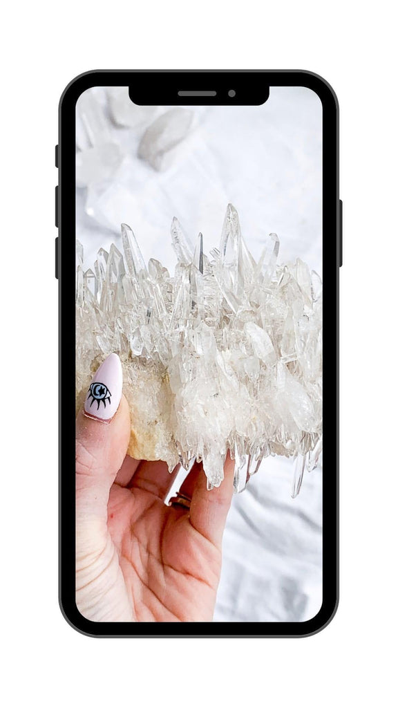 Free Download | Phone Background 16 - Unearthed Crystals