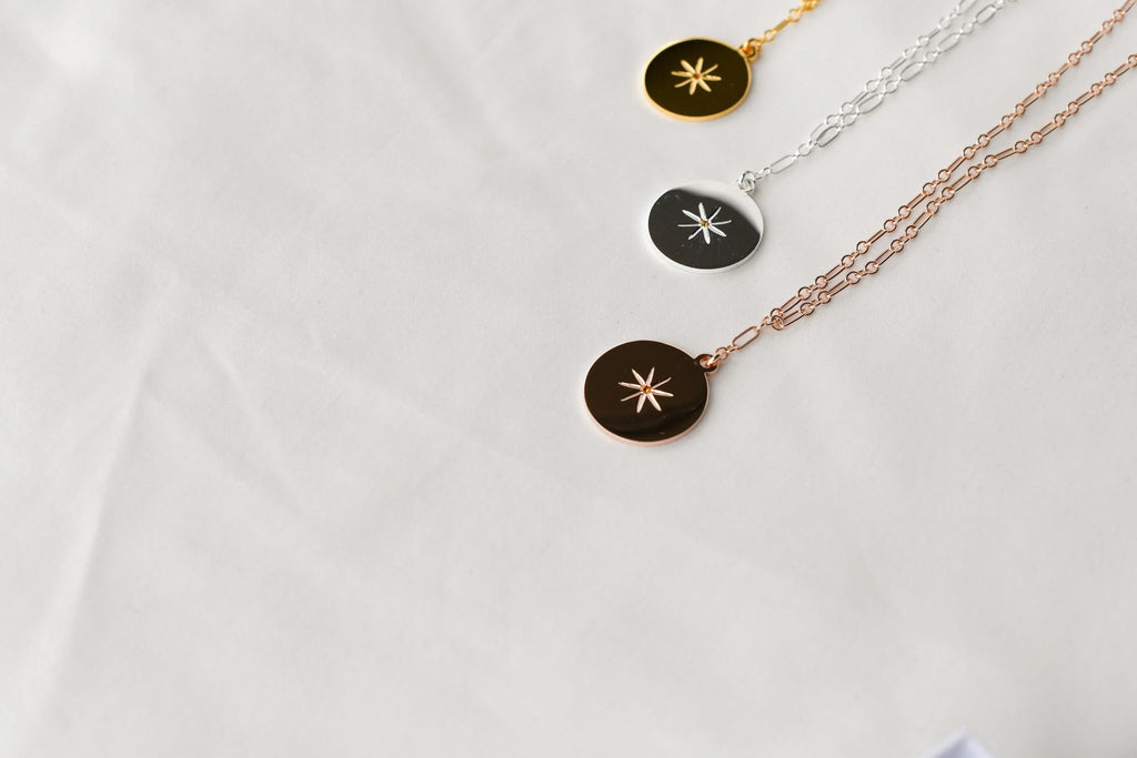 STARBURST Necklace | November | Citrine - Unearthed Crystals