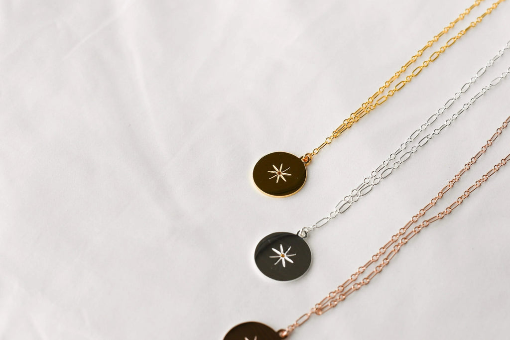 STARBURST Necklace | November | Citrine - Unearthed Crystals