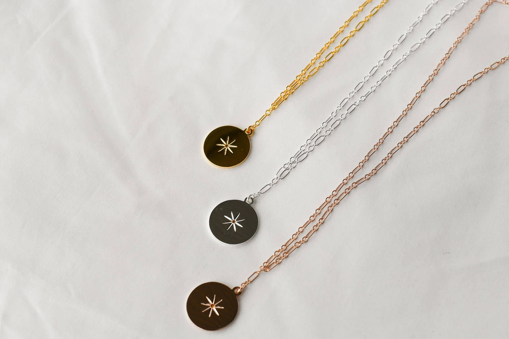 STARBURST Necklace | November | Citrine - Unearthed Crystals