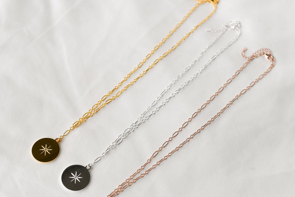 STARBURST Necklace | March | Aquamarine - Unearthed Crystals