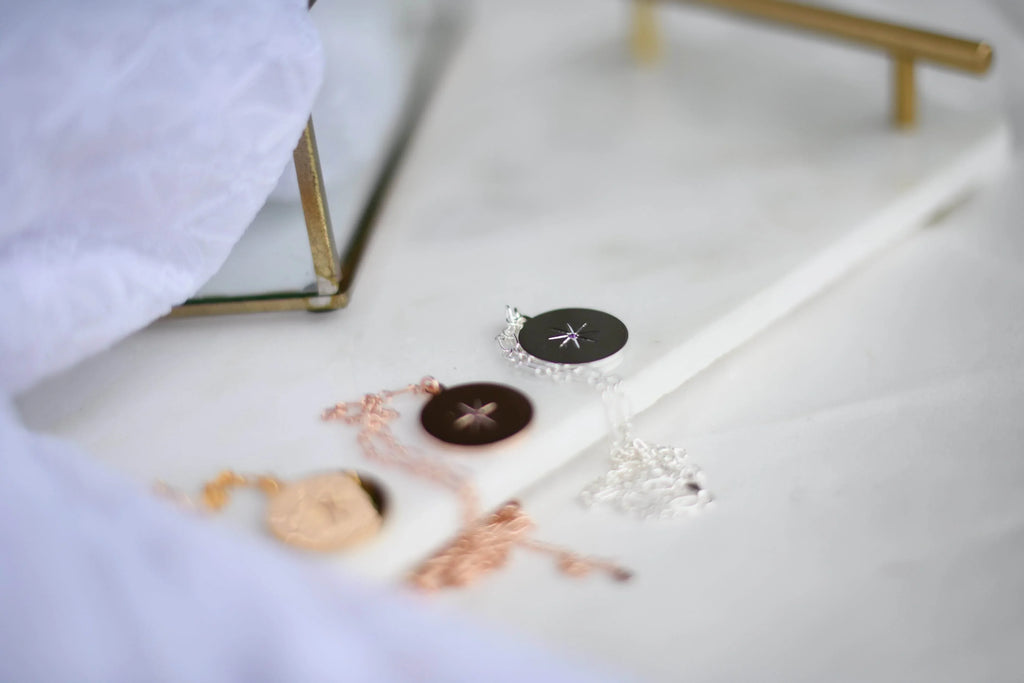 STARBURST Necklace | February | Amethyst - Unearthed Crystals