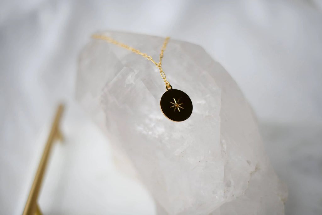 STARBURST Necklace | November | Citrine - Unearthed Crystals