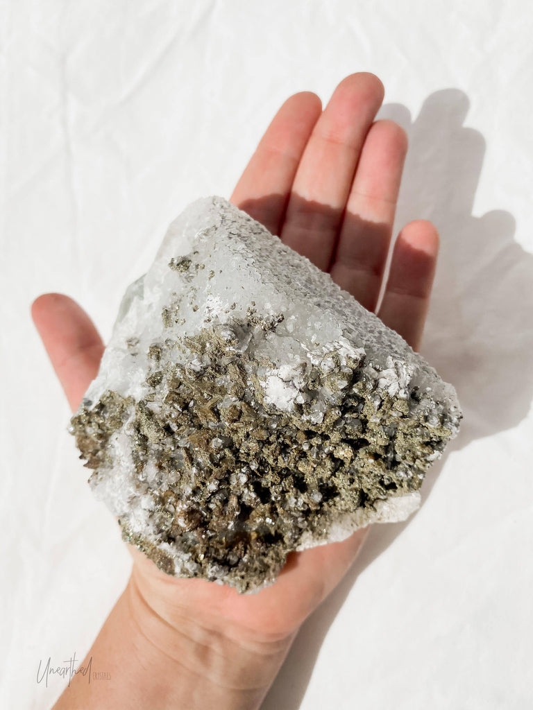 Fluorite + Pyrite Specimen - Unearthed Crystals