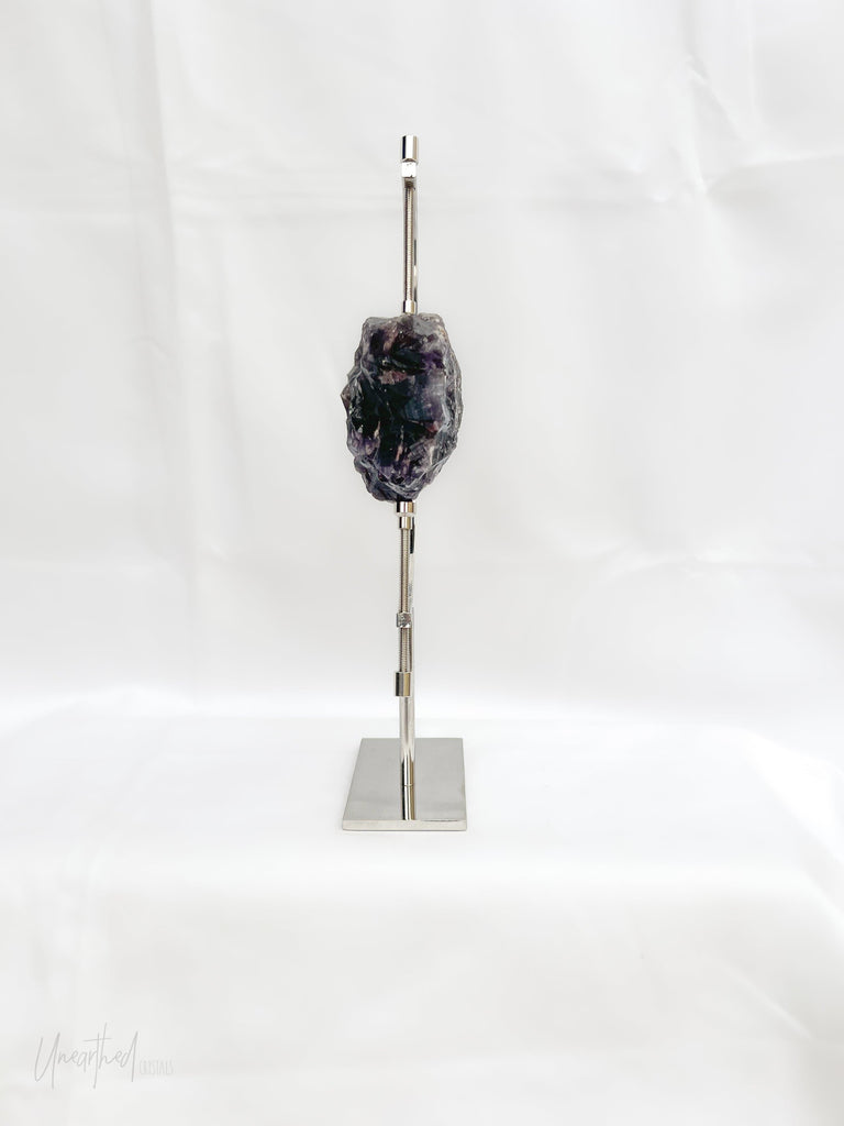 Metal Crystal Stand | Silver - Unearthed Crystals