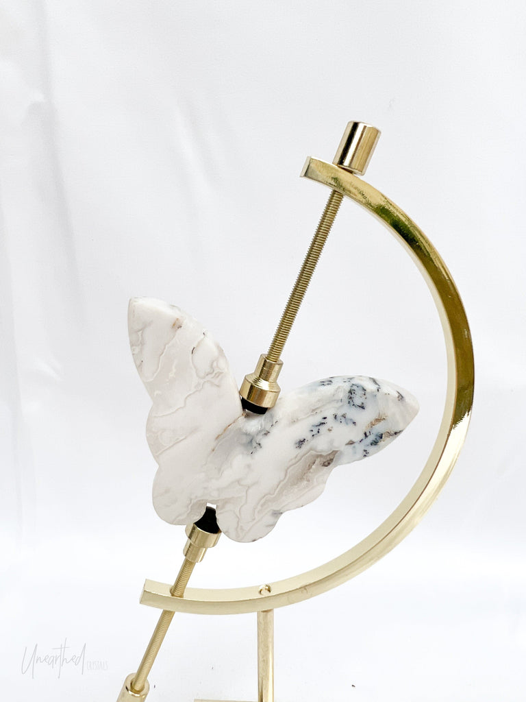 Metal Crystal Stand | Gold - Unearthed Crystals