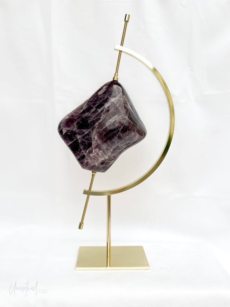 Metal Crystal Stand | Gold - Unearthed Crystals