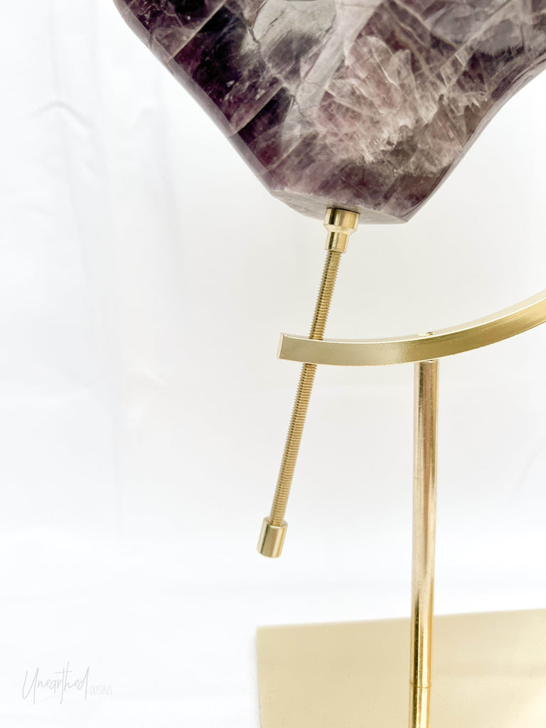 Metal Crystal Stand | Gold - Unearthed Crystals