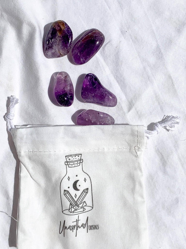 Amethyst Tumbles | Medium - Unearthed Crystals