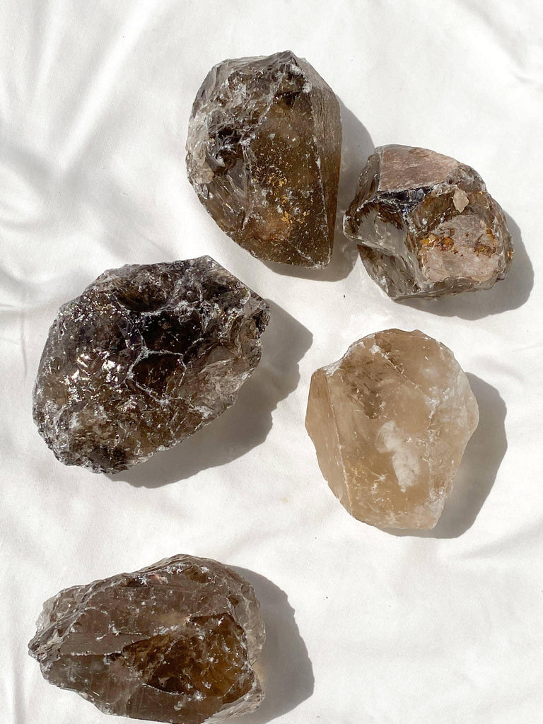 Smokey Quartz Rough | XXL - Unearthed Crystals