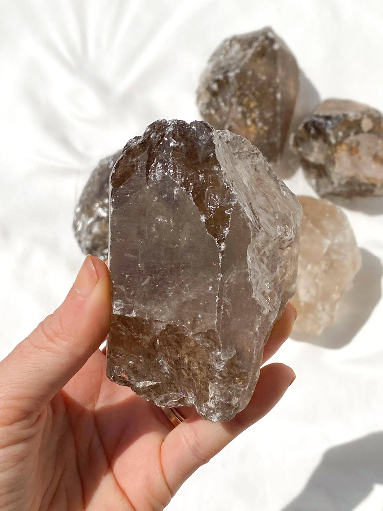 Smokey Quartz Rough | XXL - Unearthed Crystals