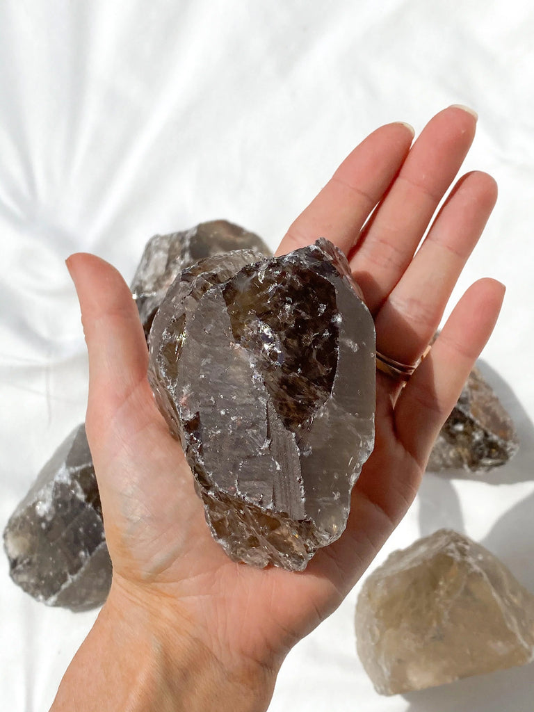 Smokey Quartz Rough | XXL - Unearthed Crystals