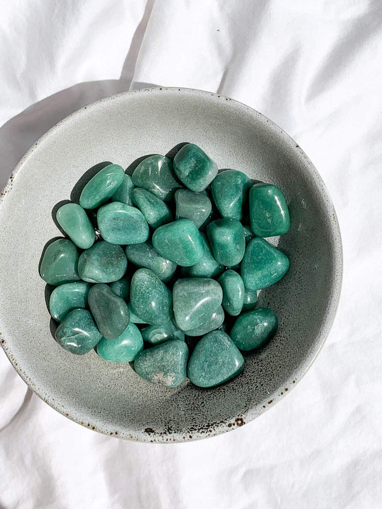 Green Aventurine Tumbles | Small - Unearthed Crystals