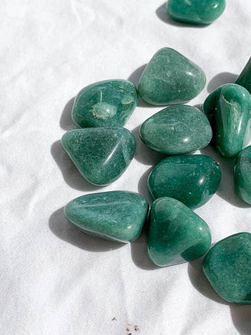 Green Aventurine Tumbles | Small - Unearthed Crystals