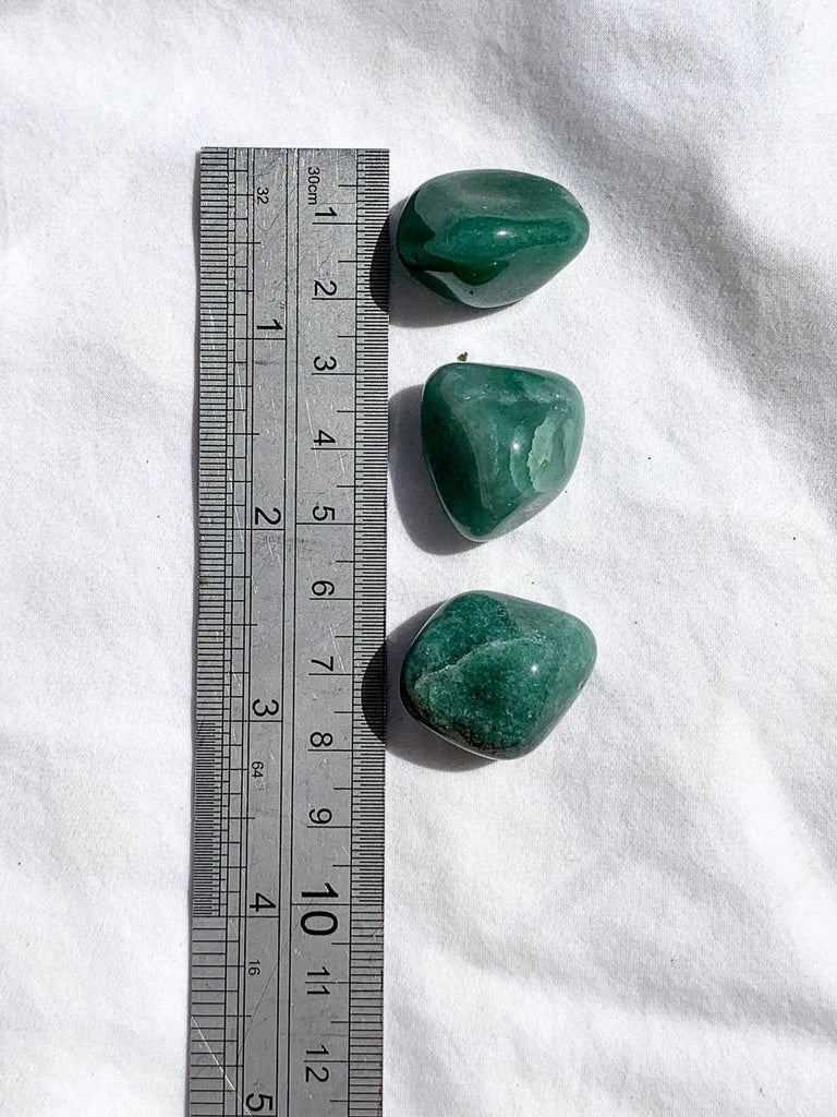 Green Aventurine Tumbles | Small - Unearthed Crystals