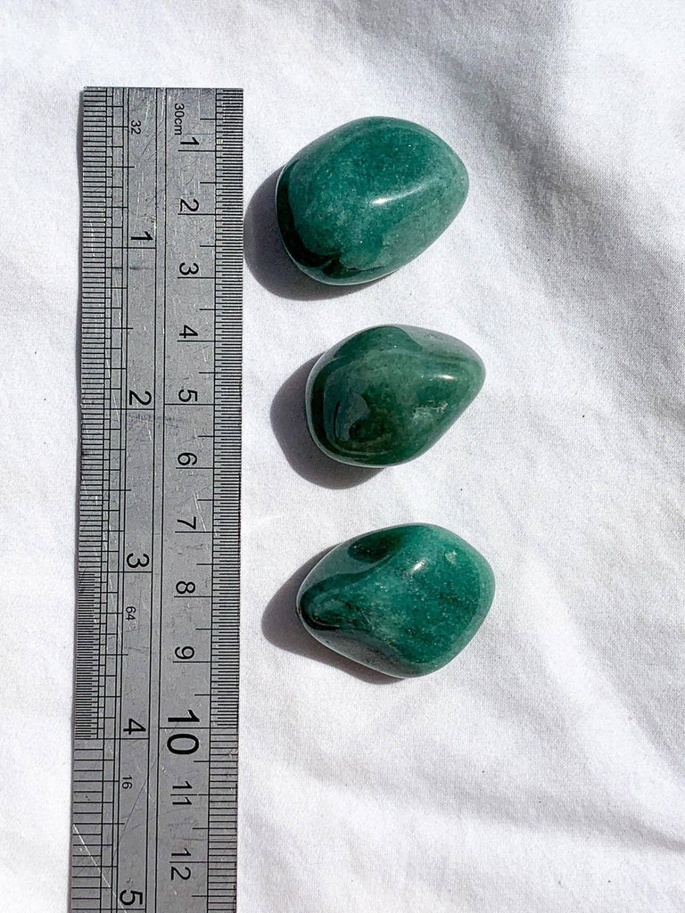Green Aventurine Tumbles | Medium - Unearthed Crystals