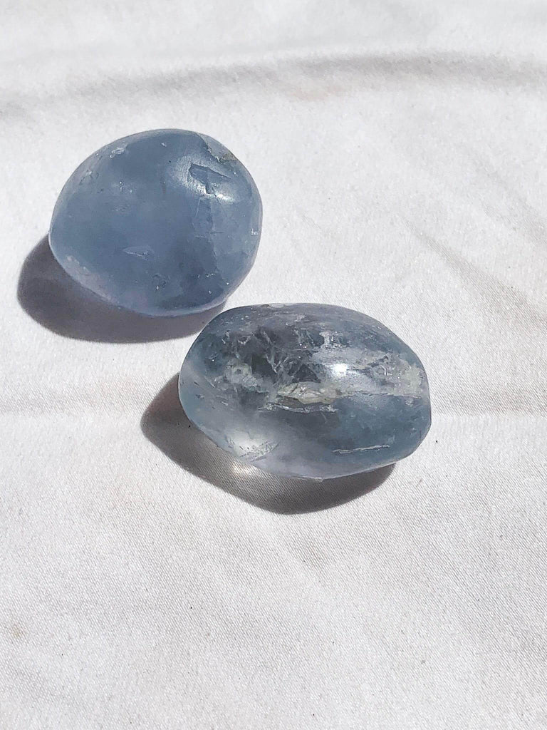 Celestite Tumbles | Large - Unearthed Crystals