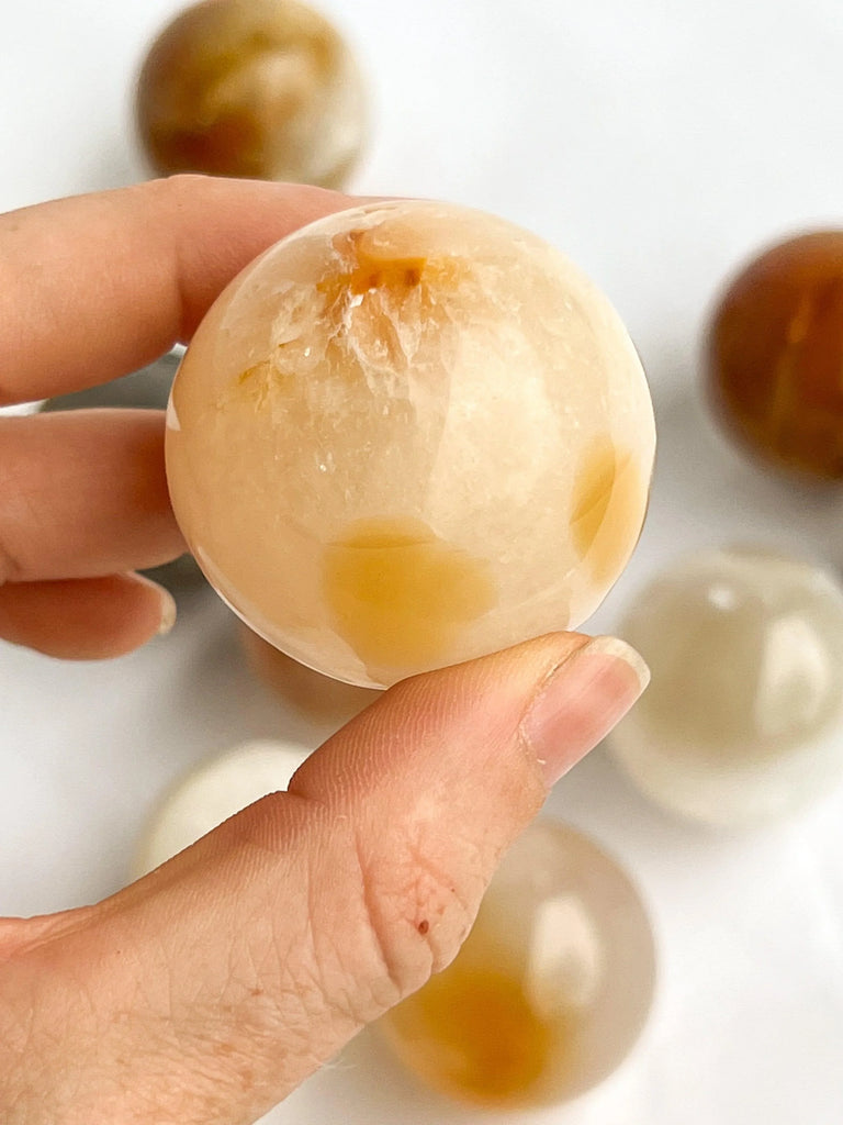 Natural Agate Sphere | Small - Unearthed Crystals