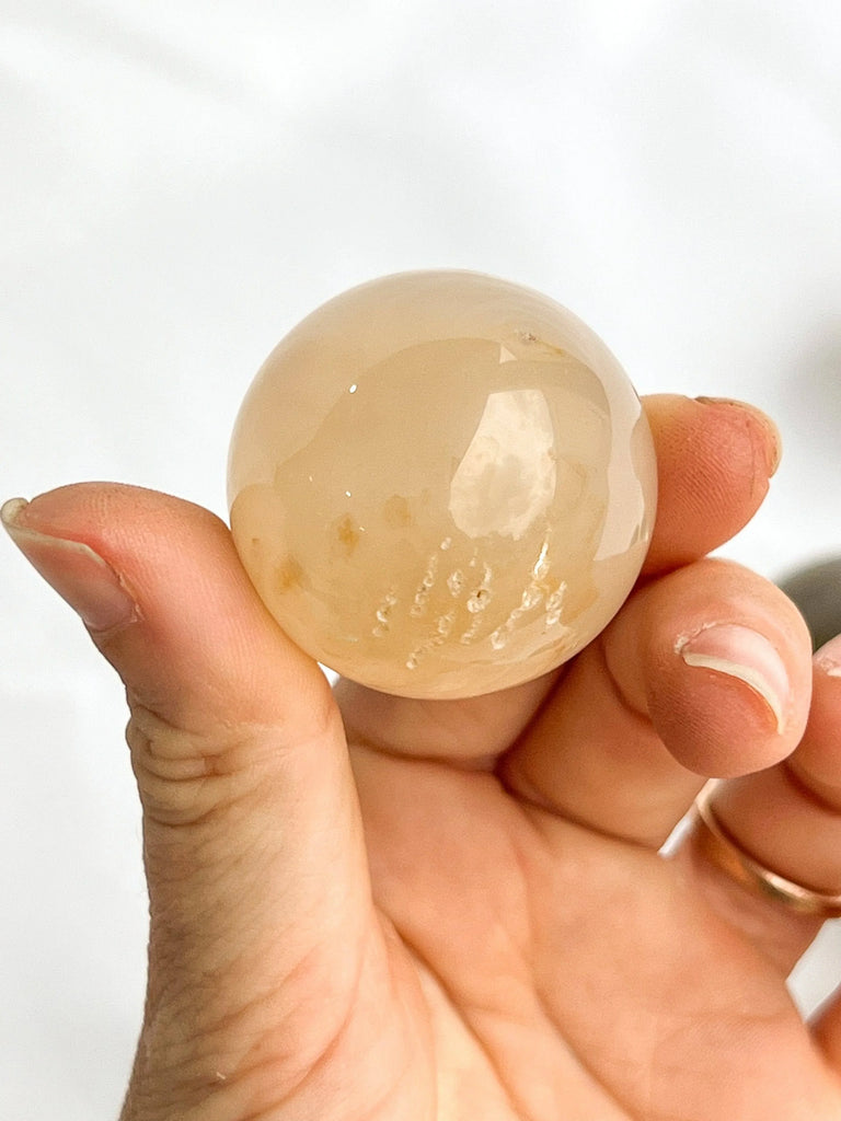 Natural Agate Sphere | Small - Unearthed Crystals