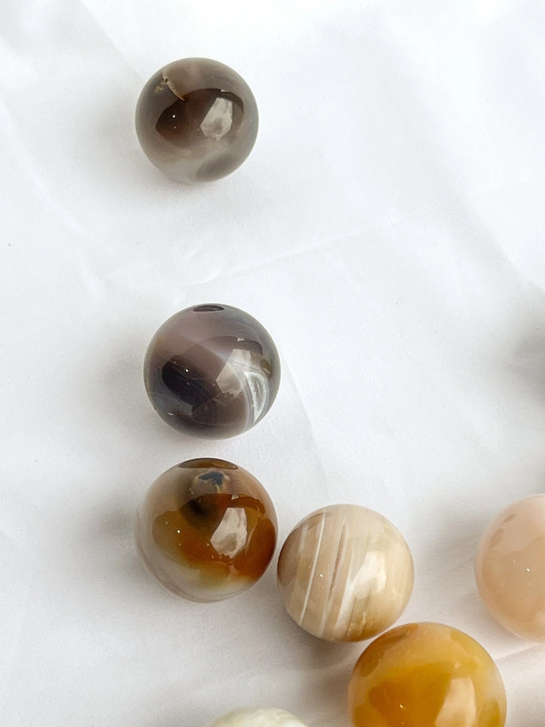 Natural Agate Sphere | Medium - Unearthed Crystals