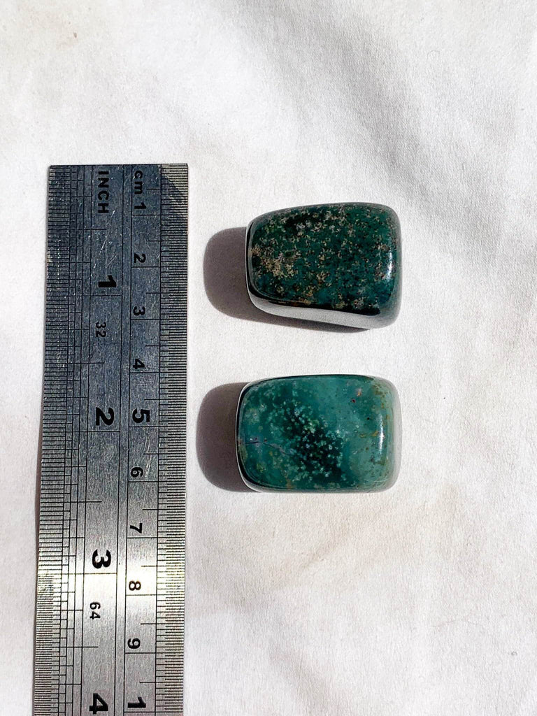 Bloodstone Jasper Tumbles | Large - Unearthed Crystals