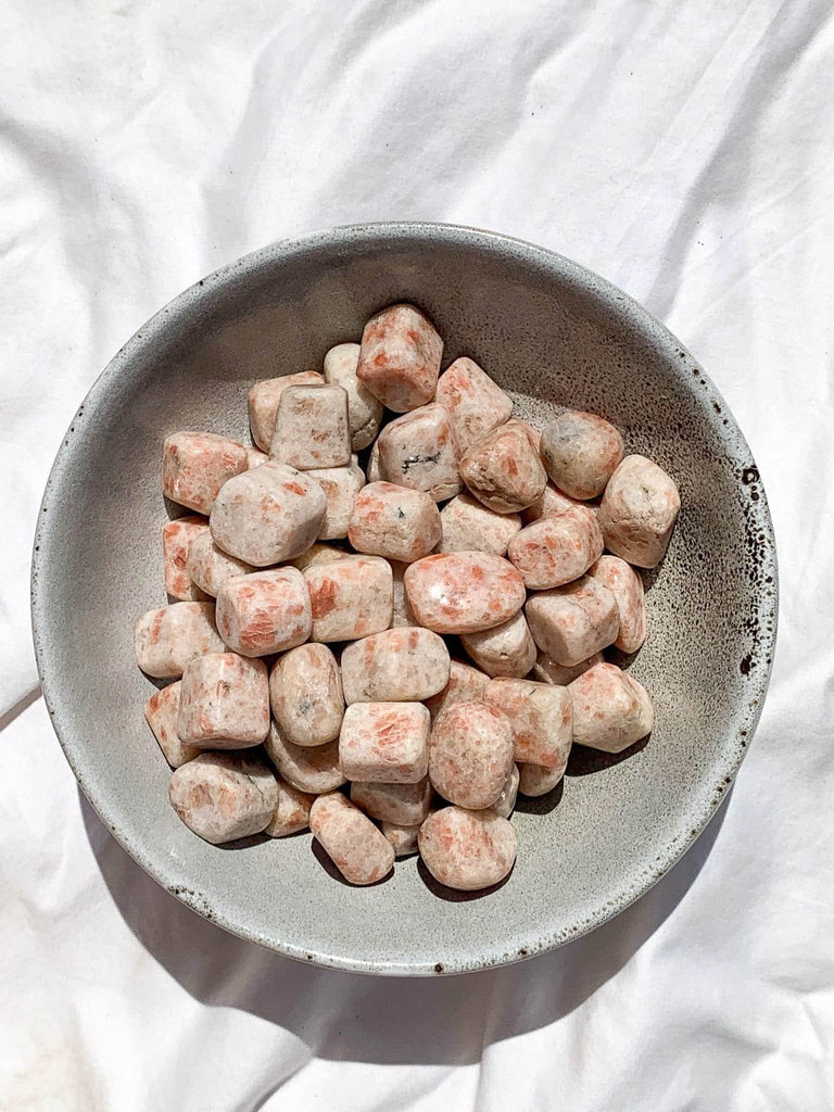 Sunstone Tumbles | Small - Unearthed Crystals