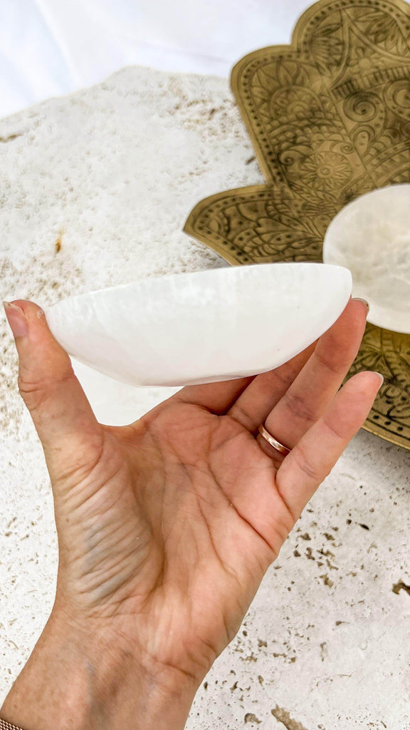 Selenite Dish | Medium - Unearthed Crystals
