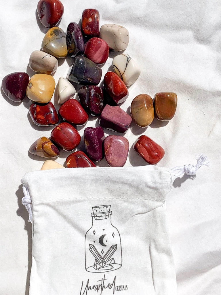 Mookaite Jasper Tumbles | Small - Unearthed Crystals