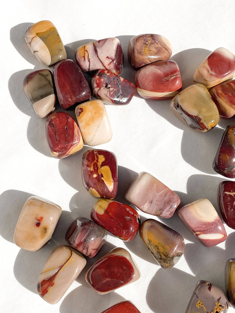 Mookaite Jasper Tumbles | Medium - Unearthed Crystals