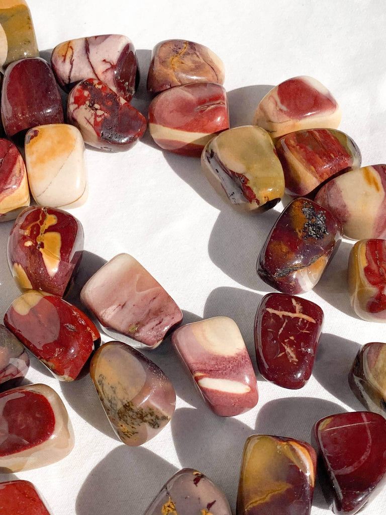Mookaite Jasper Tumbles | Medium - Unearthed Crystals