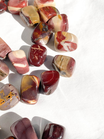 Mookaite Jasper Tumbles | Medium - Unearthed Crystals