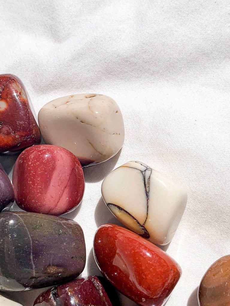 Mookaite Jasper Tumbles | Small - Unearthed Crystals