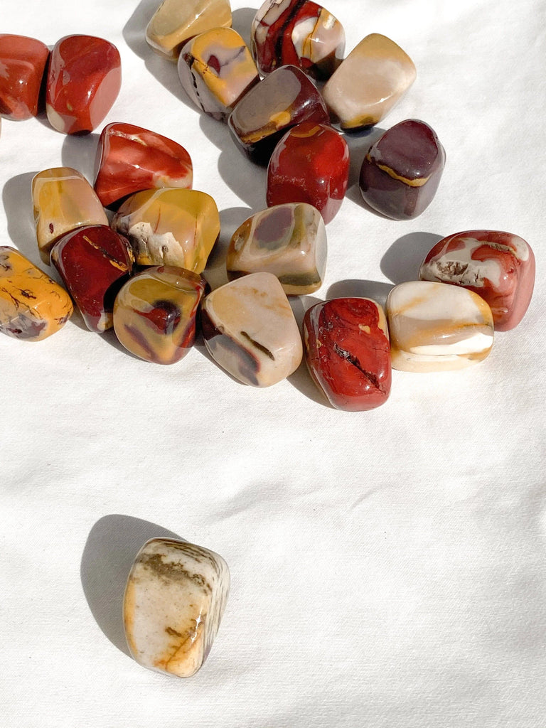 Mookaite Jasper Tumbles | Large - Unearthed Crystals