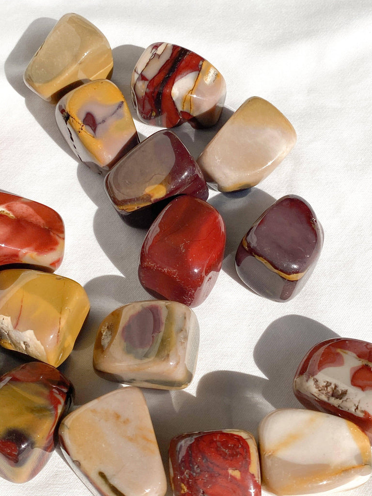 Mookaite Jasper Tumbles | Large - Unearthed Crystals
