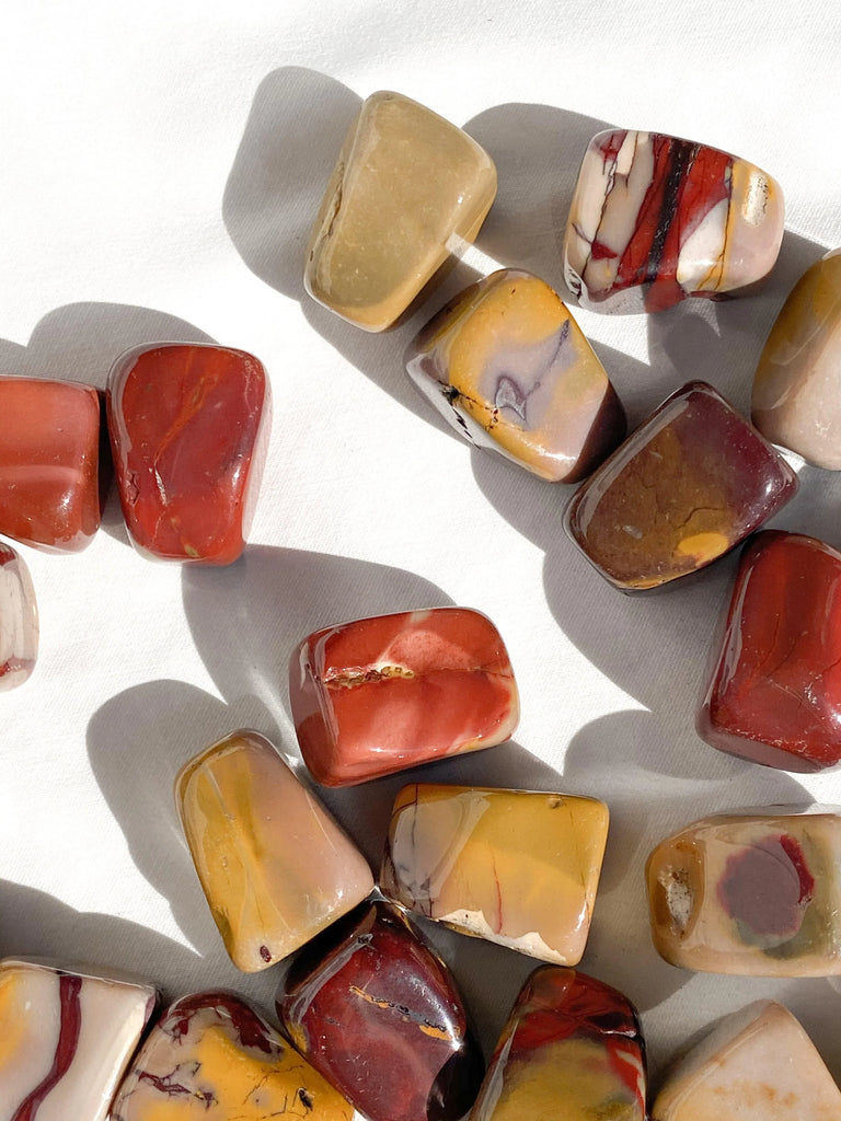 Mookaite Jasper Tumbles | Large - Unearthed Crystals