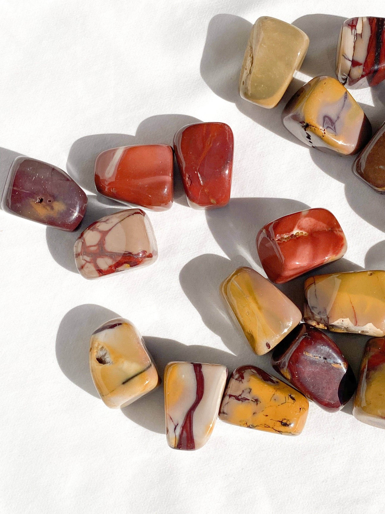 Mookaite Jasper Tumbles | Large - Unearthed Crystals