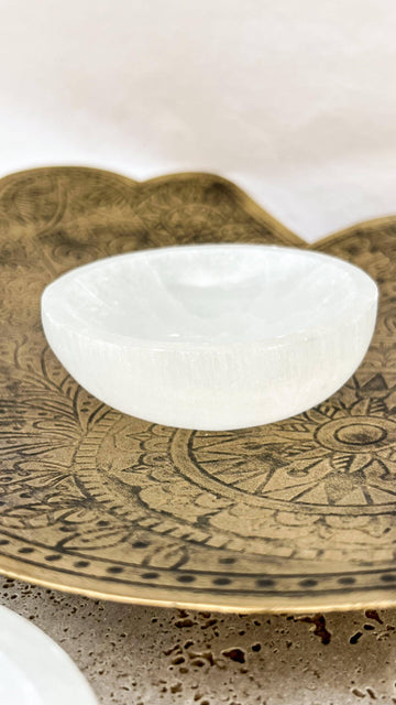 Selenite Trinket Bowl | Medium - Unearthed Crystals